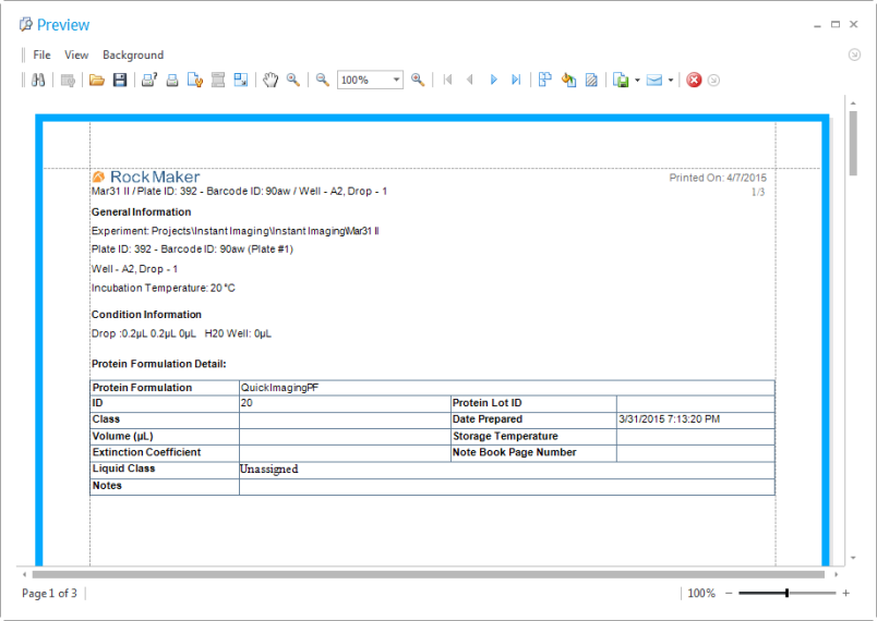 Printing Search Results